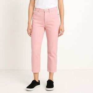 Jones New York Stretch Sport Pink Easter Cropped Pants  Size 12p